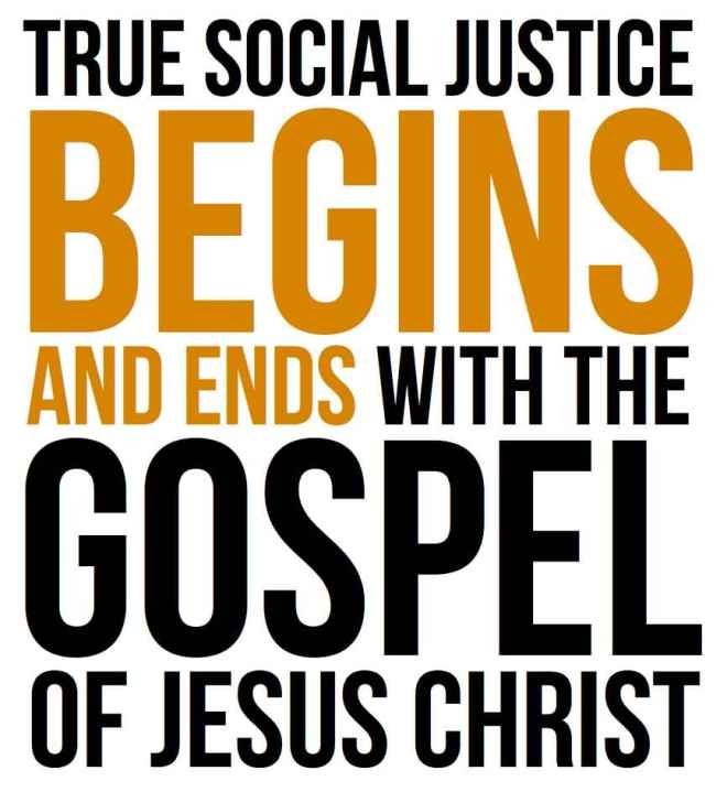 social justice and the gospel